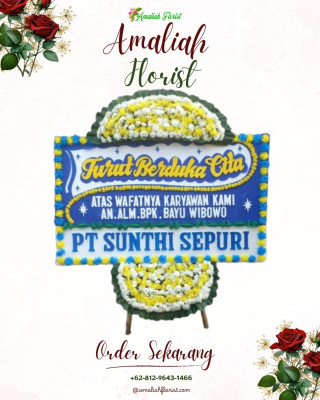 Papan Bunga Duka di Bonto Lebang