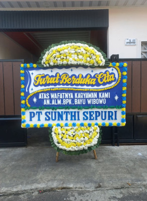 Papan Bunga Duka di Bonto Lebang