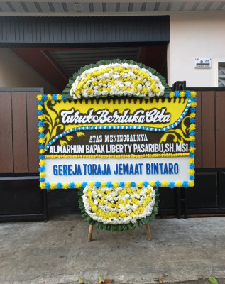 Papan Bunga Duka di Bonto Lebang