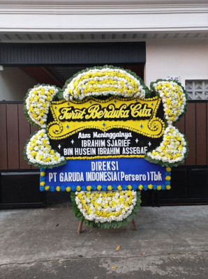Papan Bunga Duka di Bonto Lebang