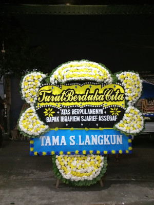 Papan Bunga Duka di Bonto Lebang